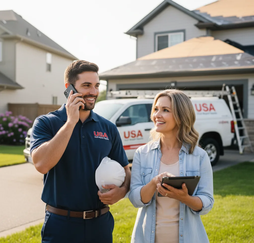 USA Roof Repair Experts customer support in West Springfield